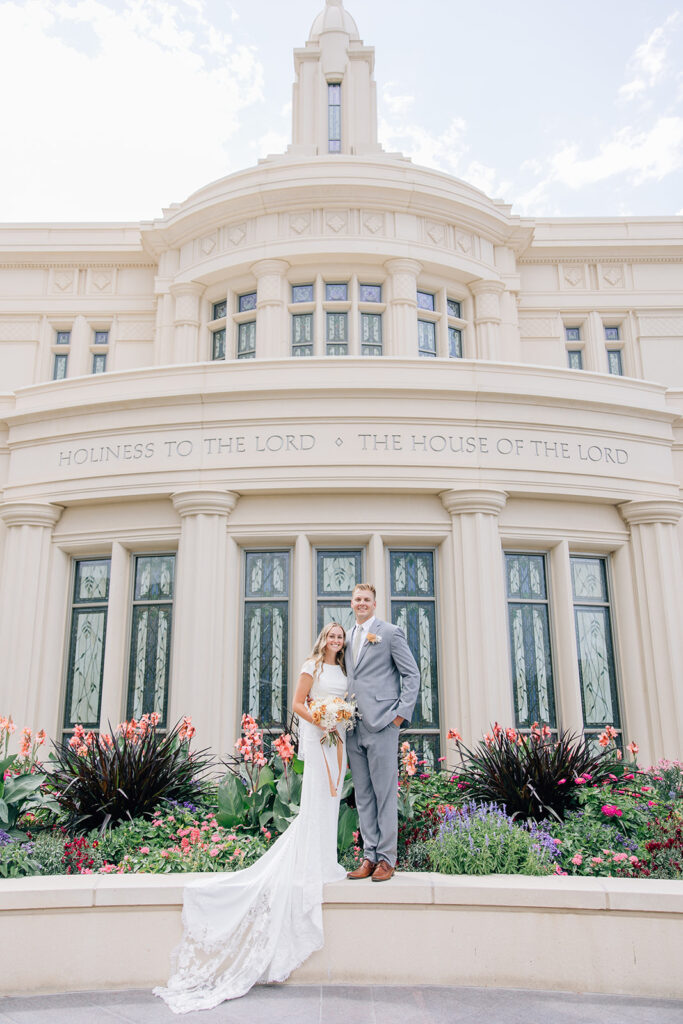 Payson Ut temple | Cooper + Alyssa