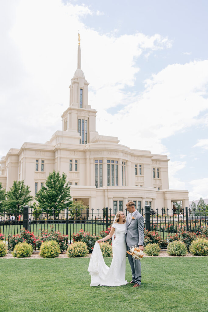 Payson Ut temple | Cooper + Alyssa