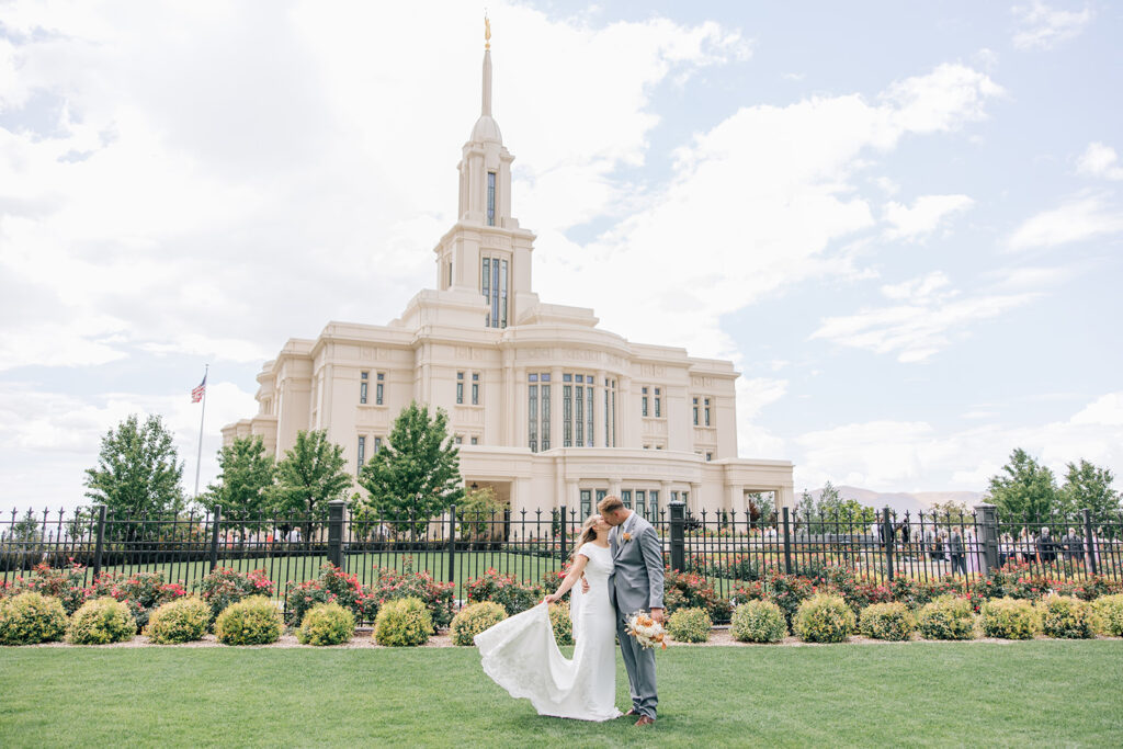 Payson Ut temple | Cooper + Alyssa