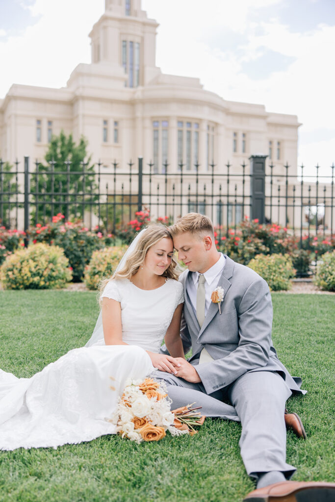 Payson Ut temple | Cooper + Alyssa