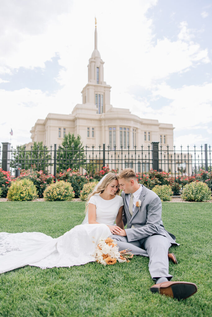 Payson Ut temple | Cooper + Alyssa