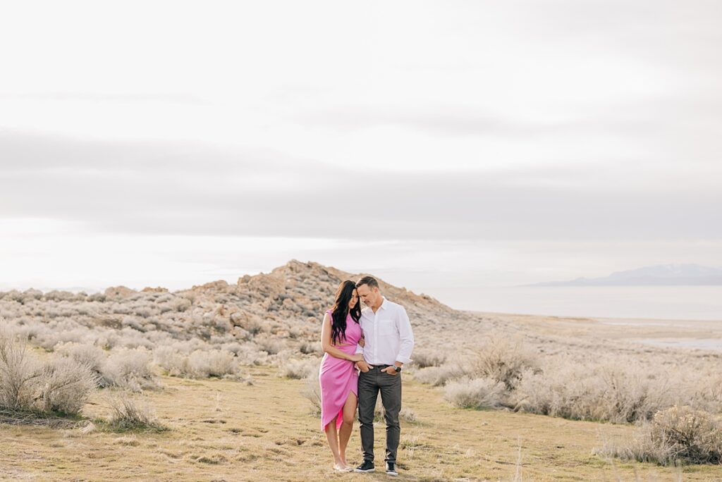Antelope Island | Chad + Joanna Engagements