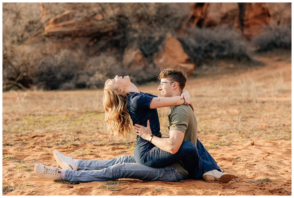 Engagement photos Utah | Red ledges | Lily + Tommy