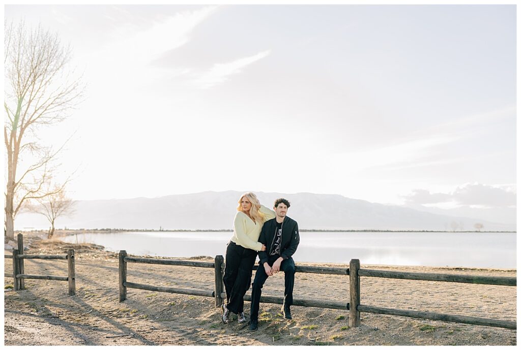 ut lake engagement pictures