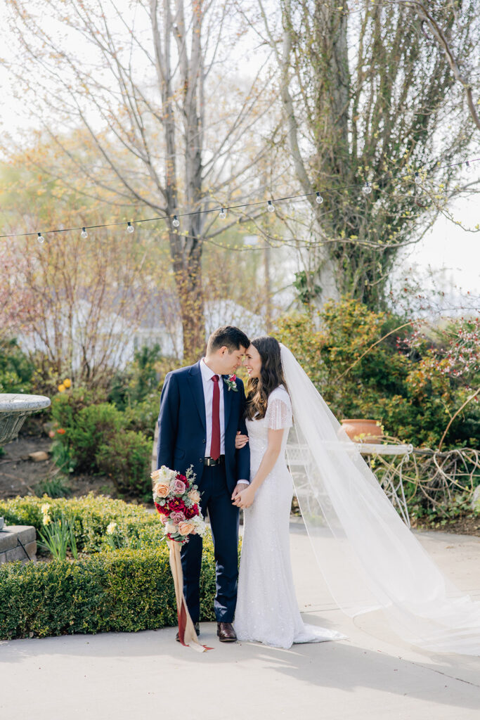 Tying the knot at the Orem Utah Temple