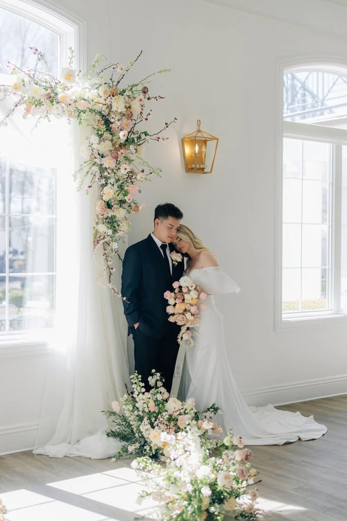 Magnolia Event Center | Romantic Styled Shoot with Soft Pink & White Details